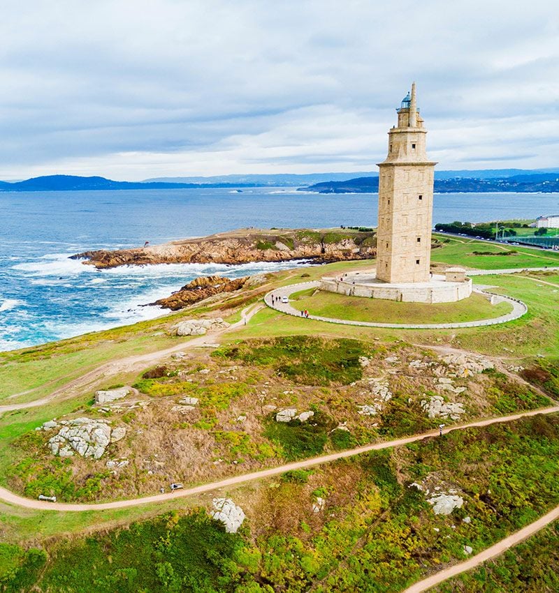 Torre de Hércules, faro romano, A Coruña