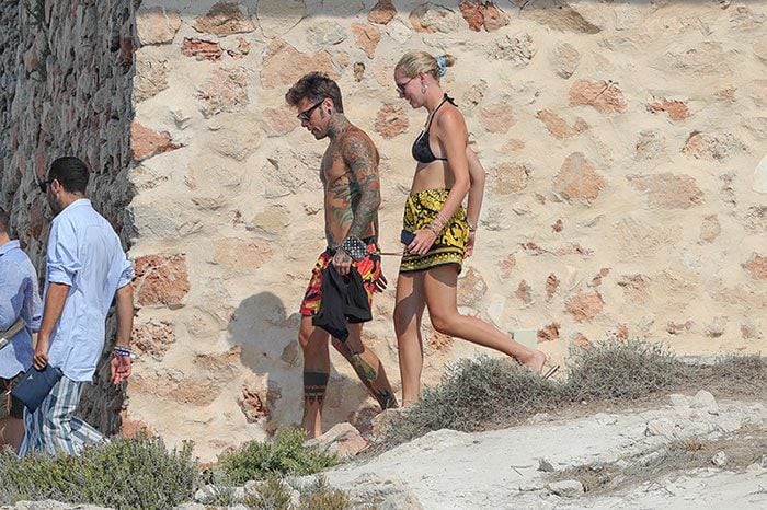 Chiara Ferragni y Fedez en Ibiza 