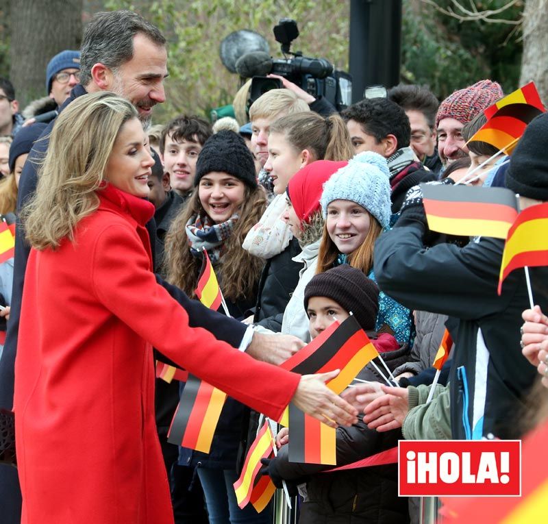 Reyes Felipe y Letizia en Alemania