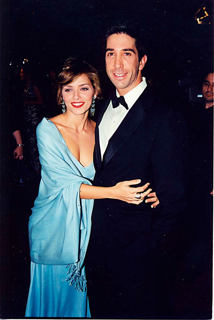 David Schwimmer y Mili Avital