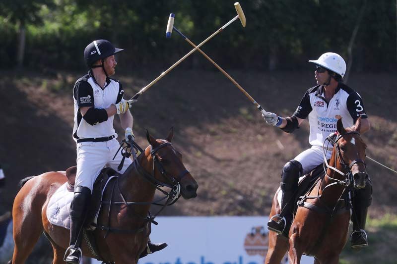 Príncipe Harry y Nacho Figueras