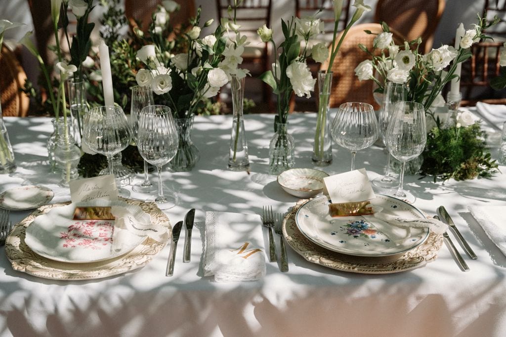 Decoración de mesas de boda