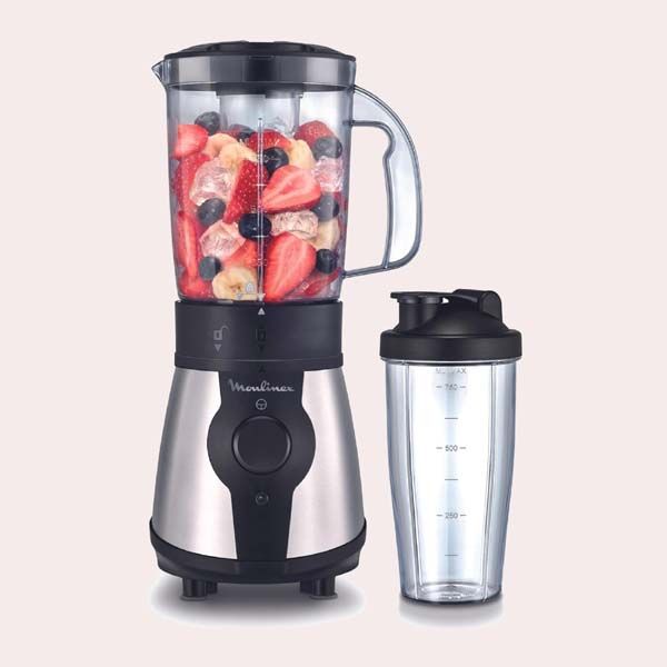 Batidora de Vaso Moulinex Blend&Go LM1B1D