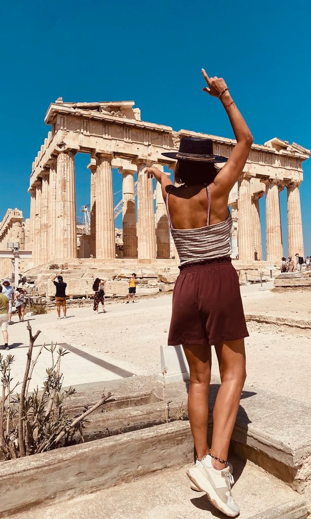 Raquel Perera viaje Grecia