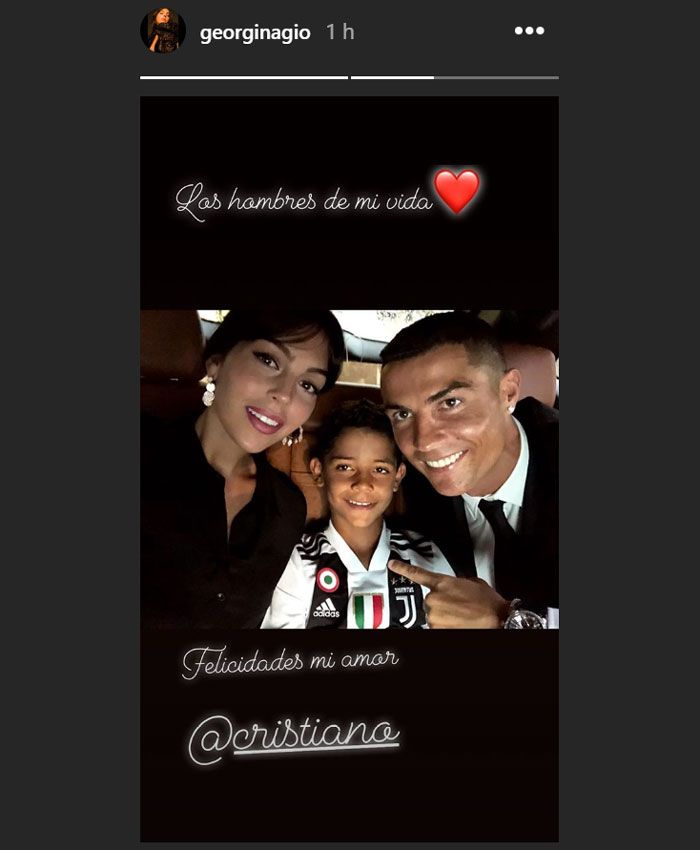 Georgina, la otra estrella en la presentación oficial de Cristiano como jugador de la Juventus