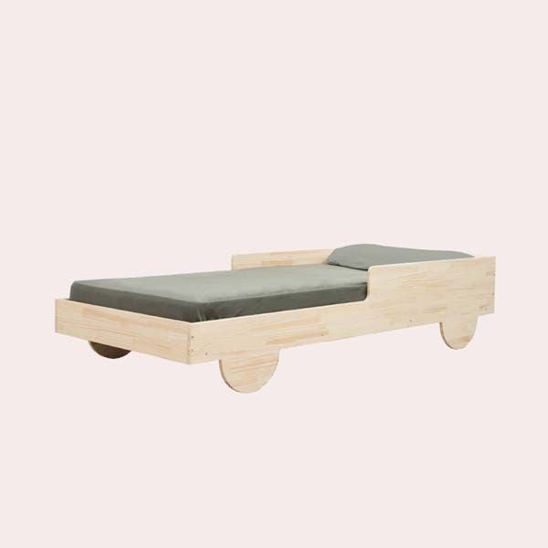 Car Bed Solid Pine Wood Bed by Maisons du Monde