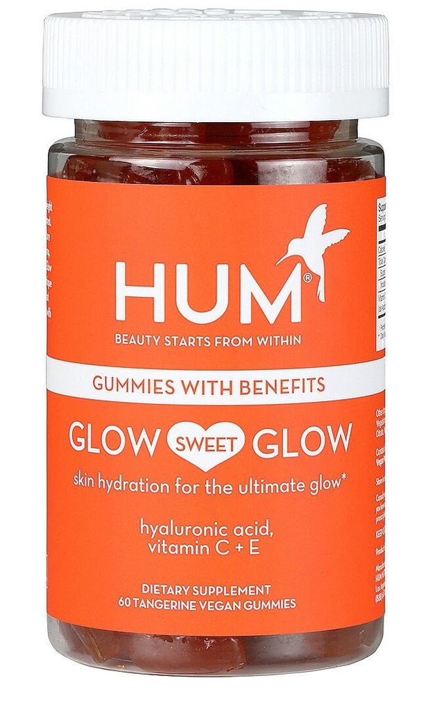 glow sweet glow skin hydration vegan gummies de hum nutrition