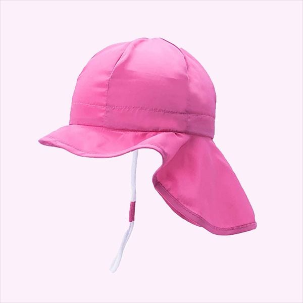 gorra solar rosa