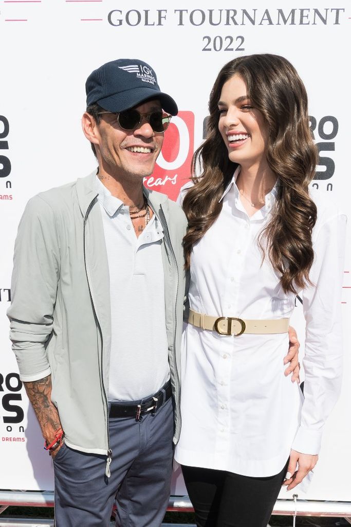 Marc Anthony y Nadia Ferreira