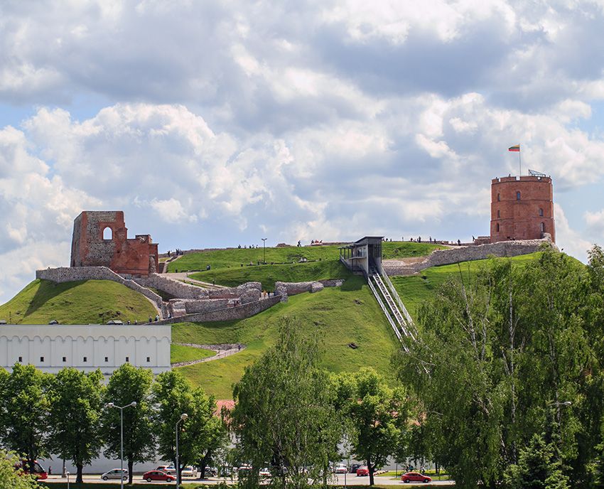 Castillo de Gediminas, Vilna 