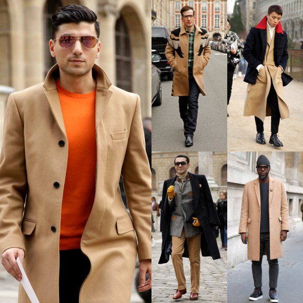 PARIS FASHION WEEK En esta edición en particular, el color camel ha sido la tendencia de la temporada, algo que parece heredado directamente del armario femenino (el abrigo camel para ellas triunfaba en la primavera de 2014), sobre todo en gabardinas y abrigos largos, aunque lo hemos visto también en pantalones y americanas. 