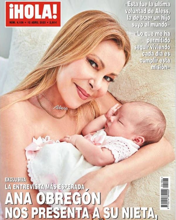 Portada de Ana Obregón en ¡HOLA!