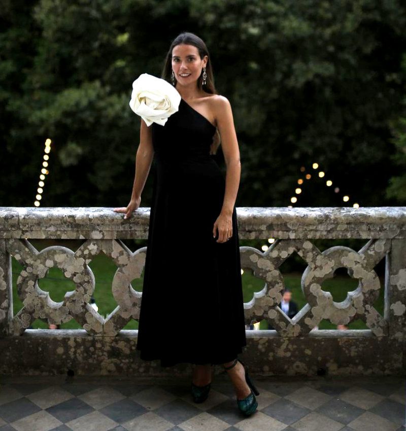 vestido negro boda