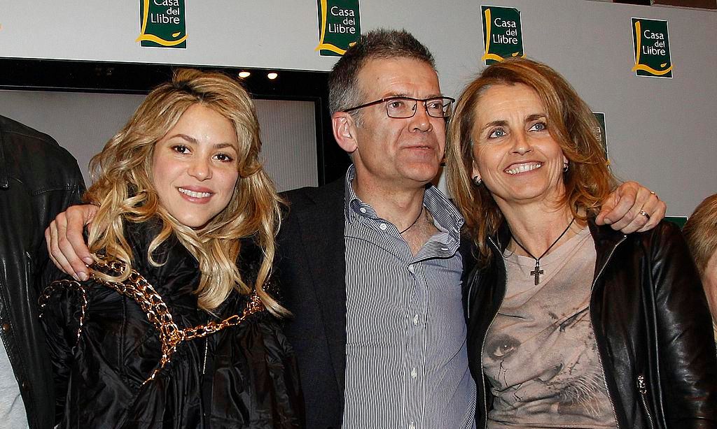 Shakira, Joan Pique y Montserrat Bernabeu