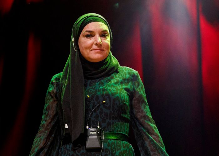 Sinéad O'Connor tras convertirse al Islam