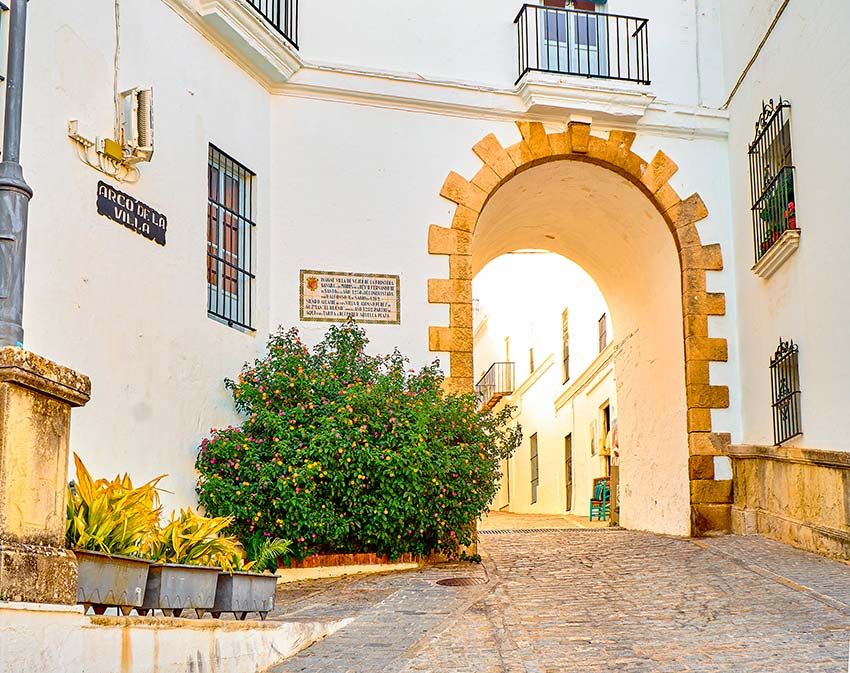 Arco de la Villa en Vejer de la Frontera