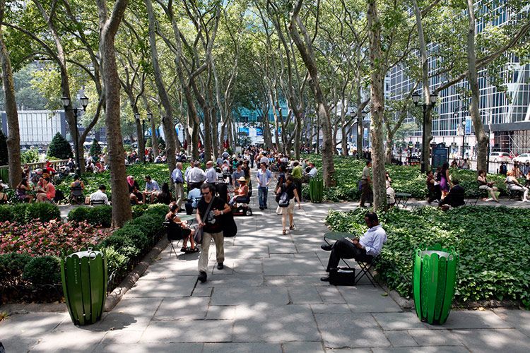 Bryant park nueva york