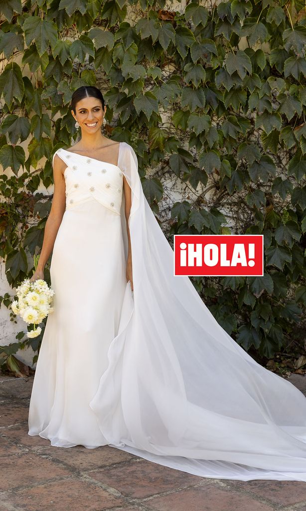 Ana Cristina Portillo vestida de novia