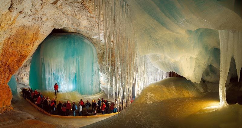 11 cuevas Eisriesenwelt austria