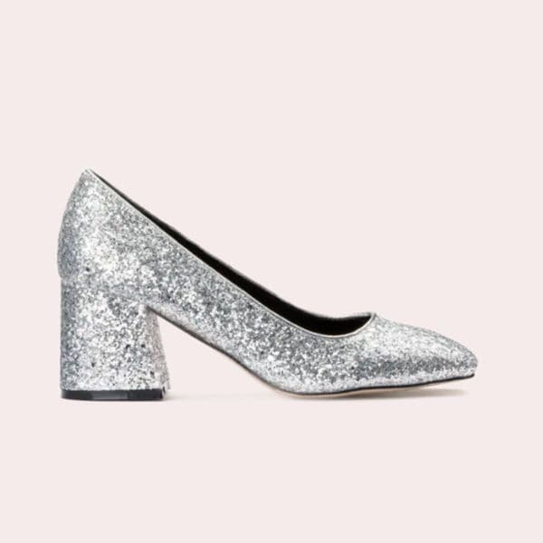 zapato glitter