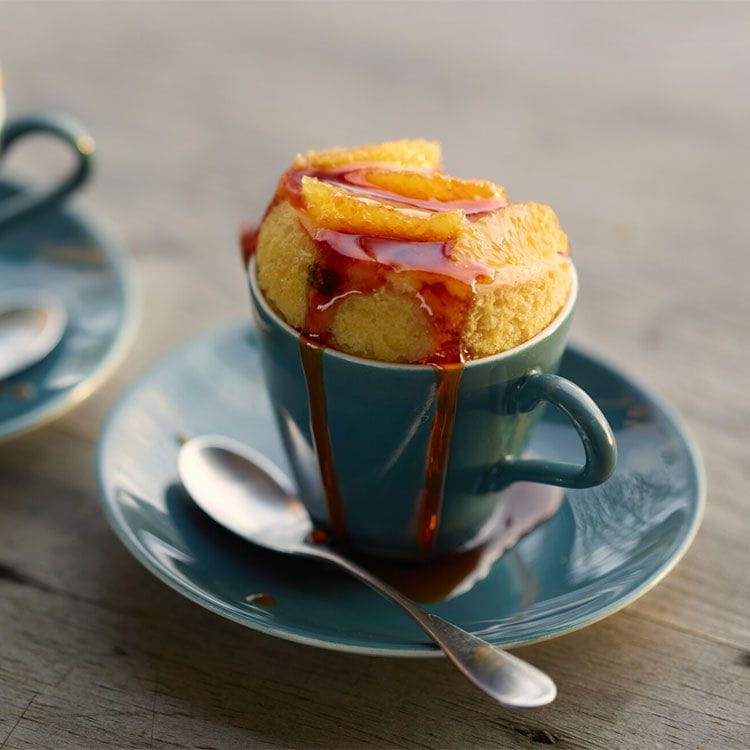 'Mug cake' fácil rápido y sencillo de preparar