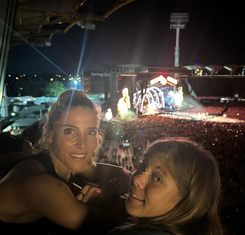 Elsa Pataky e India, juntas en el concierto de Pink