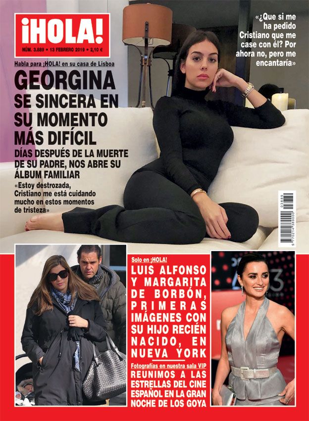 Georgina Rodríguez en ¡HOLA!