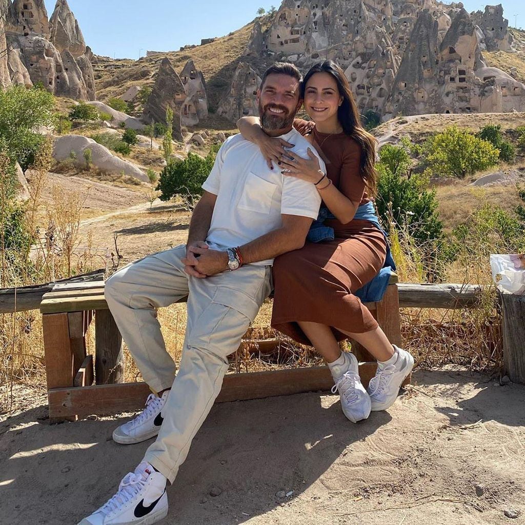 Julián Gil y su novia