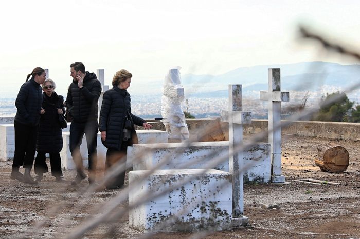 La reina Sofía en Tatoi