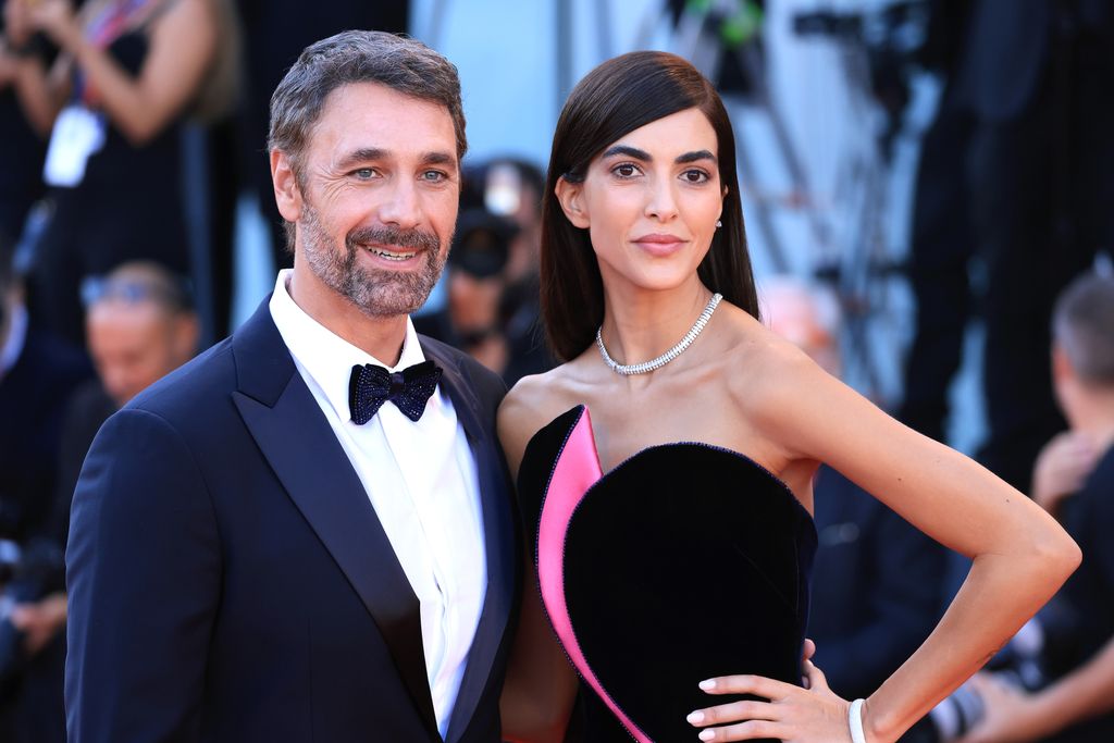 Raoul Bova y Rocío Muñoz Morales en el festival de Venecia