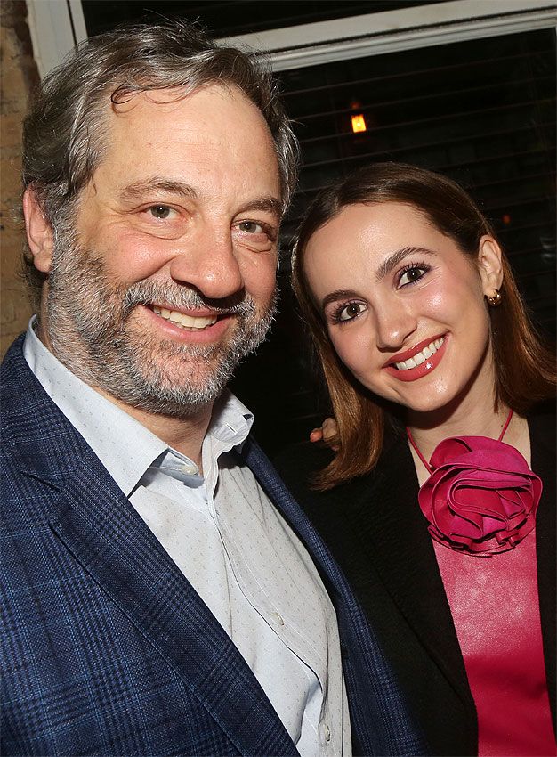 Judd Apatow y Maude Apatow 