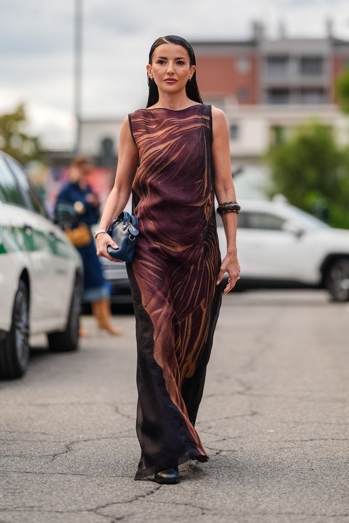 Alexandra Pereira en el desfile de Fendi P/V 2025 Milán