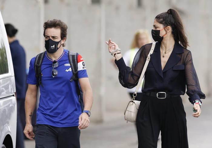 Fernando Alonso y Linda Morselli