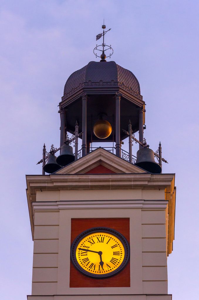 Casa de Correos de la Puerta del Sol reloj