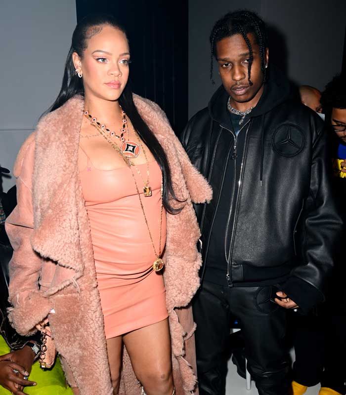  A$AP Rocky y Rihanna