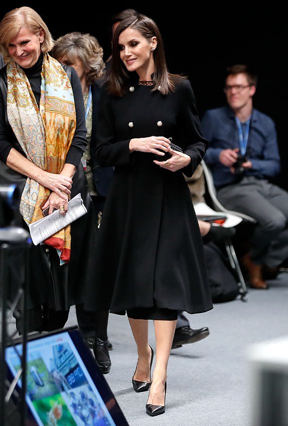 Doña Letizia se interesa por la salud en la Conferencia de Naciones Unidas sobre el Cambio Climático