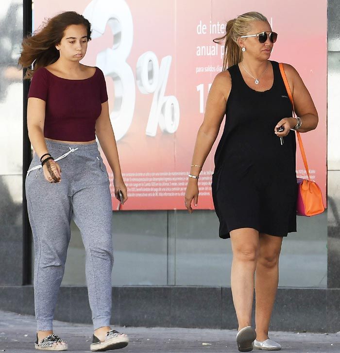 Belén Esteban y su hija Andrea