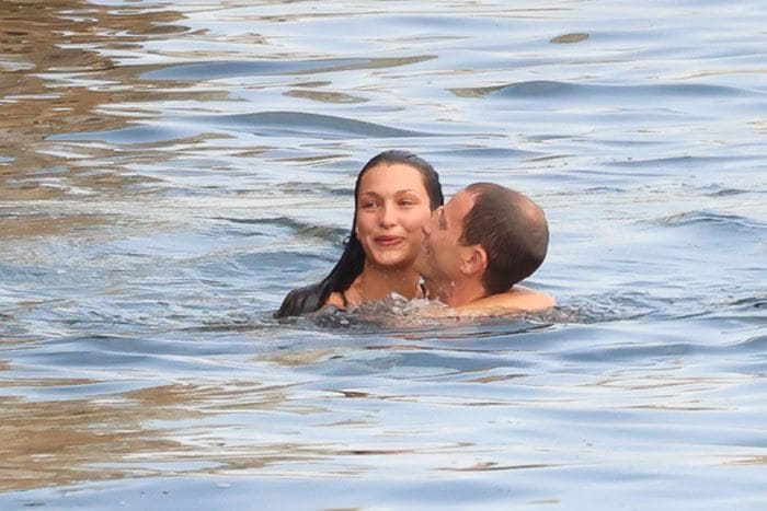 Bella Hadid y su novio