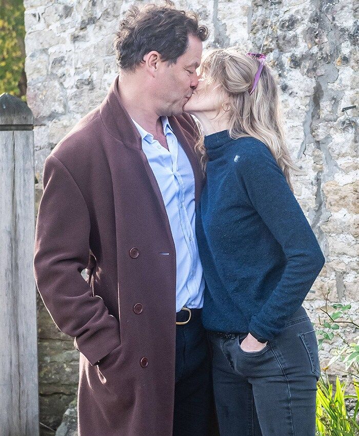 Dominic West y Catherine Fitzgerald