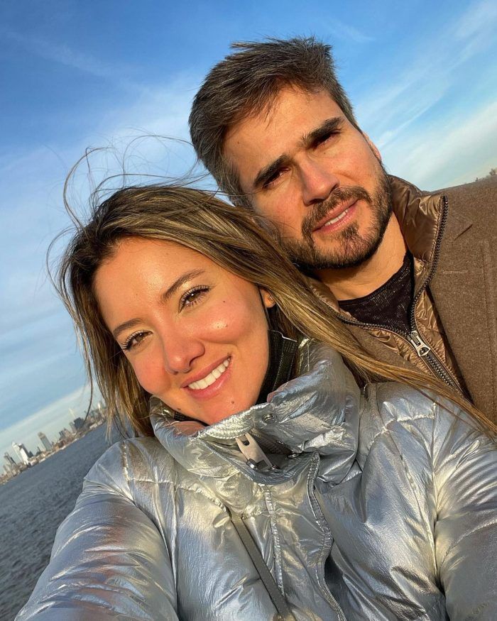 Daniel Arenas y su novia Daniella Álvarez