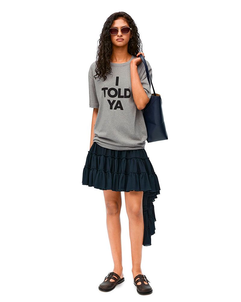 Camiseta 'I told ya' de Loewe para la película 'Rivales'