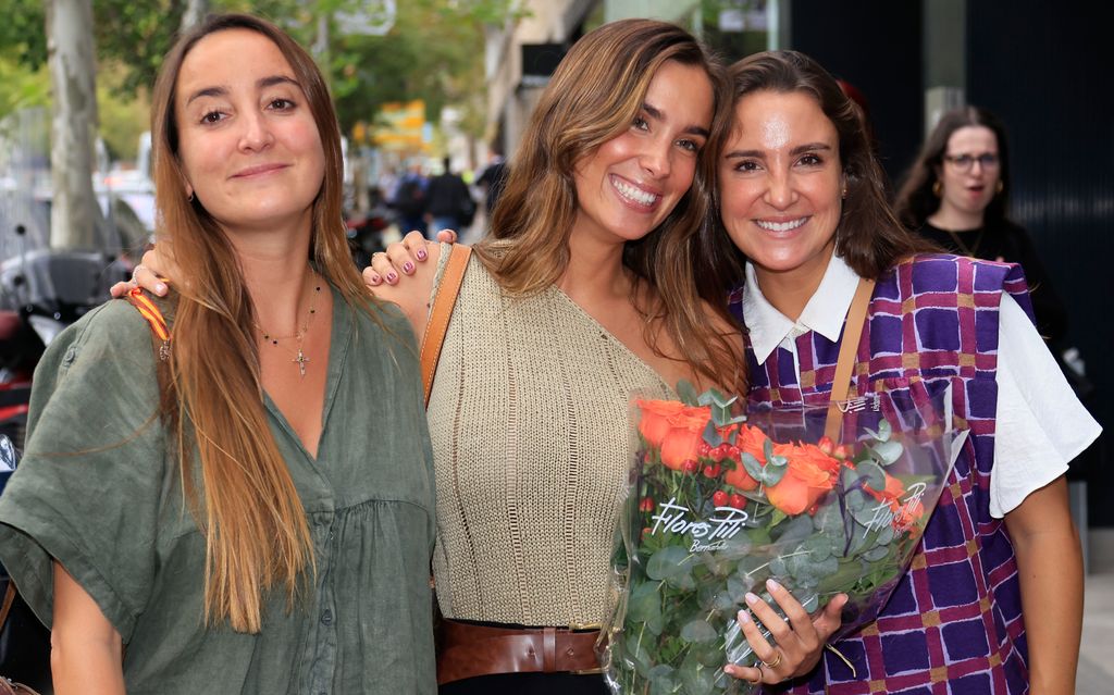 María Pombo y sus hermanas, Lucía y Marta