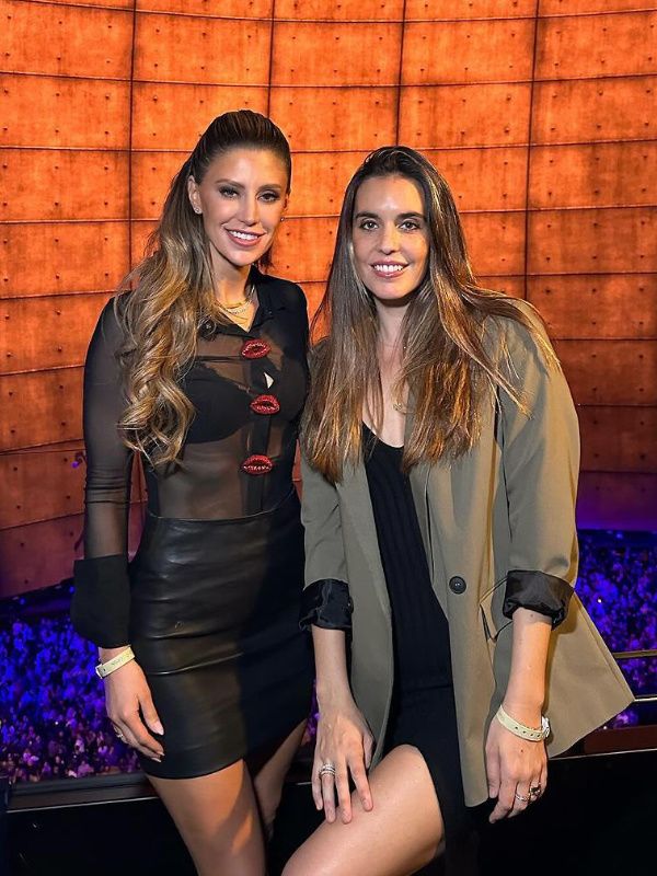 Ona Carbonell con la mujer de Pau Gasol