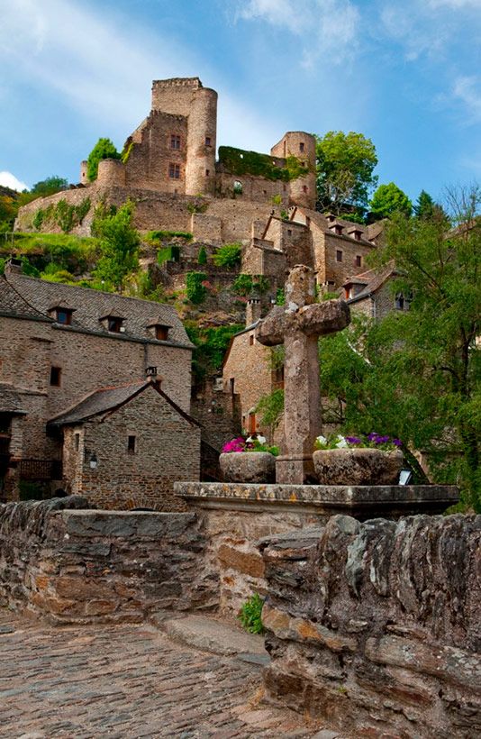 Belcastel pueblos francia