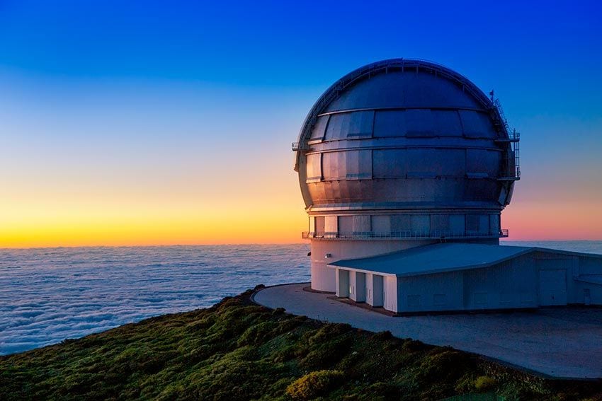 la palma roque de los muchachos