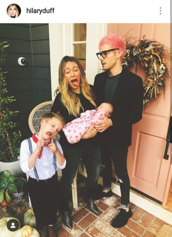 Hilary Duff familia