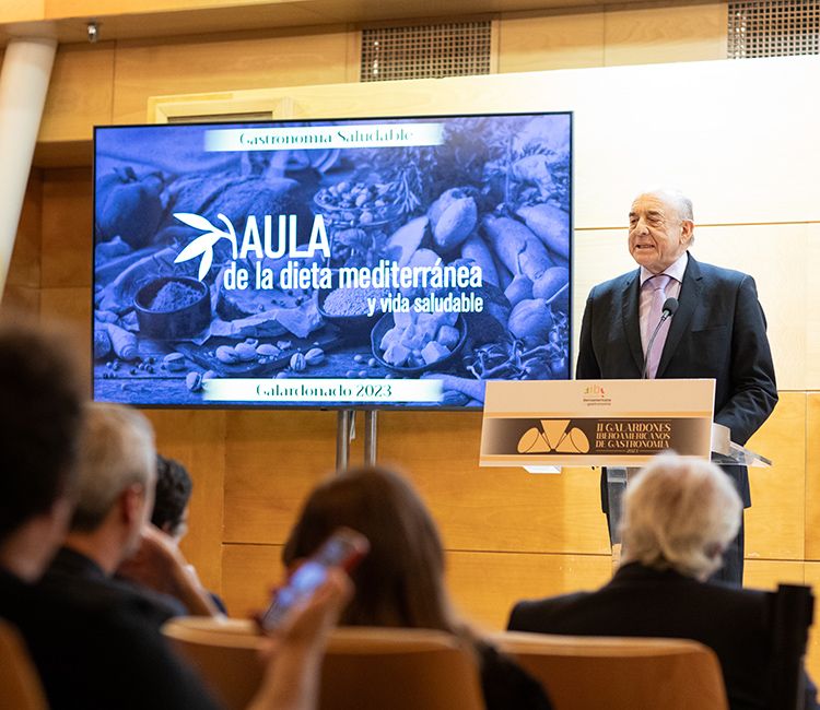 Alejandro Bonetti del Aula de la Dieta Mediterránea y Vida Saludable