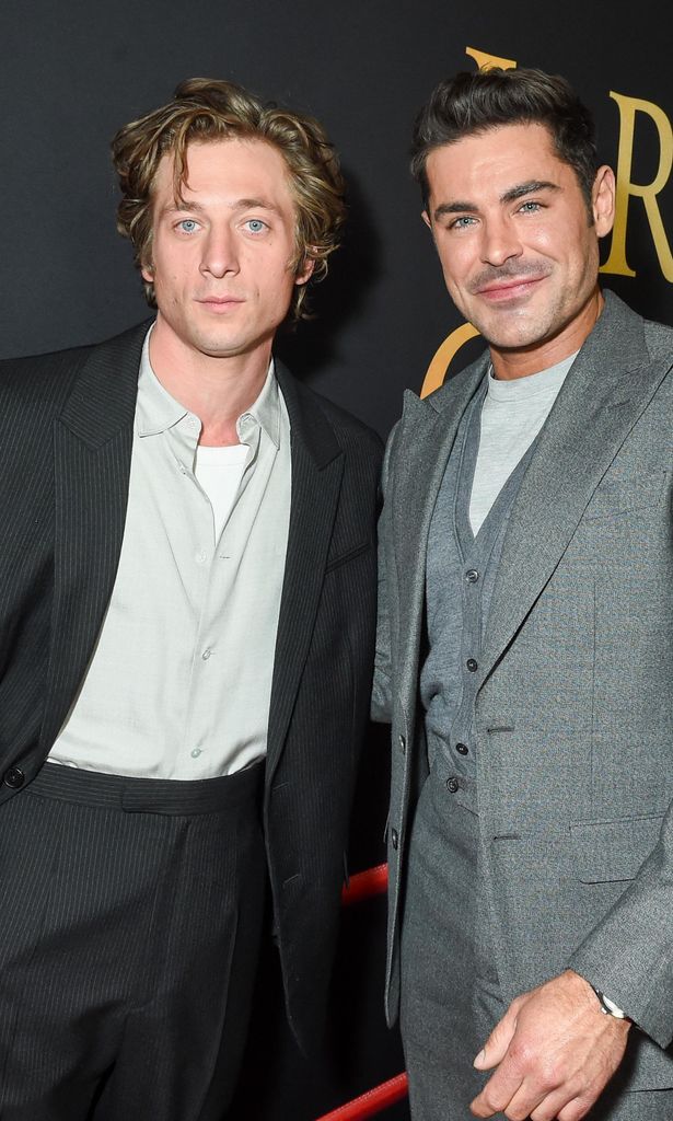 Jeremy Allen White and Zac Efron