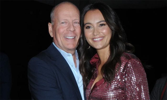 Bruce Willis con su mujer Emma Heming