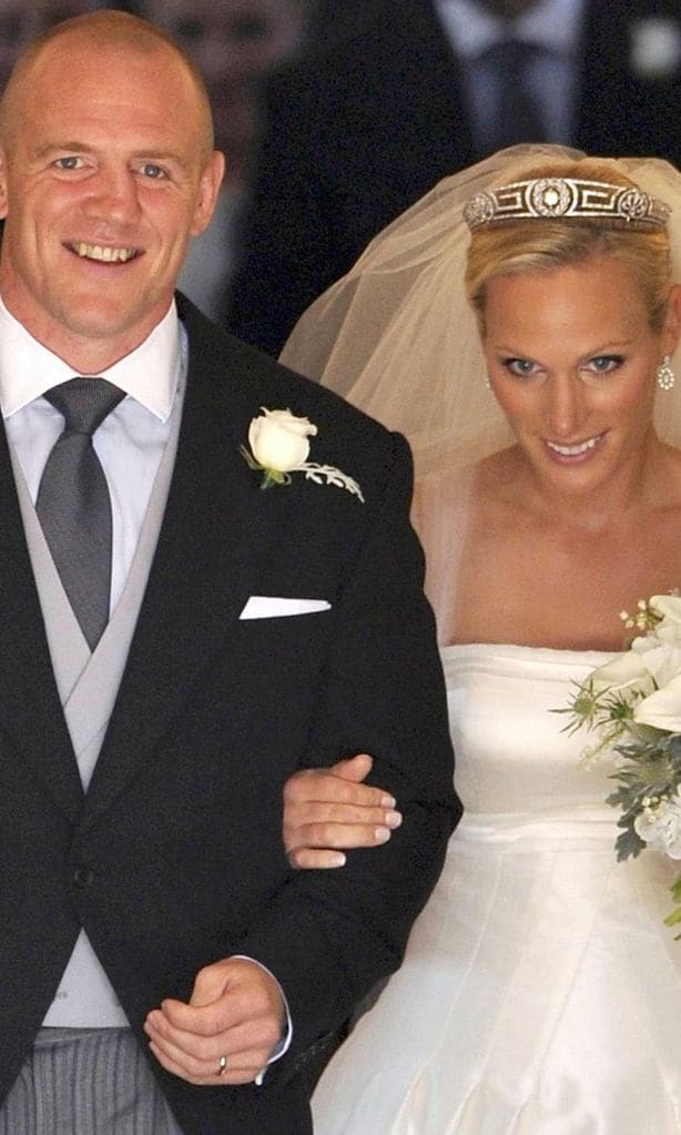 Zara Phillips y Mike Tindall